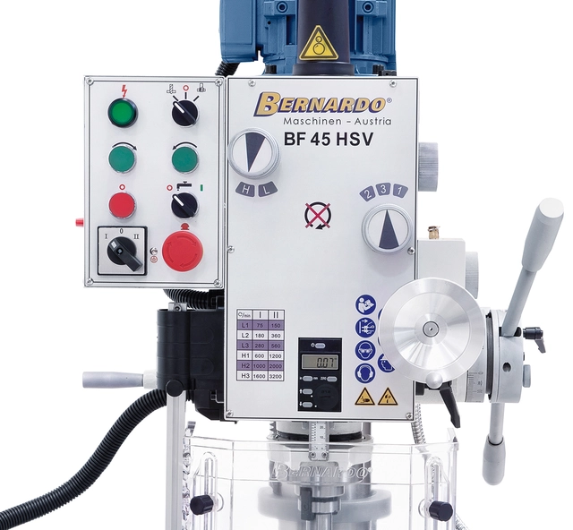 BF 45 HSV Bore- og fresemaskin 400 V Bernardo 
