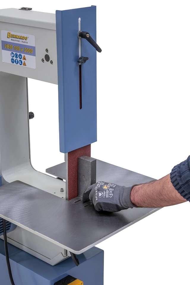 VBM 100 x 2000 Vertikal båndslipemaskin Bernardo 