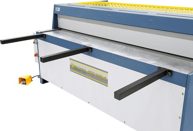 MTM 1250 x 3 Motorisert platesaks Manuelt bakanslag 600 mm, Bernardo 