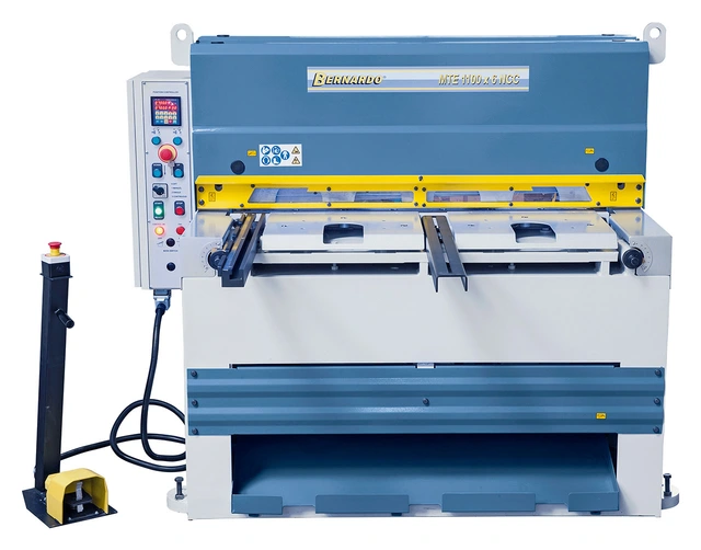 MTE 1360 x 6 NCC Motorisert platesaks NC-bakanslag 750 mm, Bernardo 