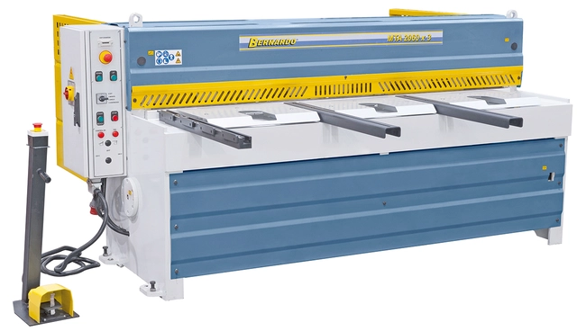 MTA 2560 x 2,5 Motorisert platesaks Manuelt bakanslag 750 mm, Bernardo 