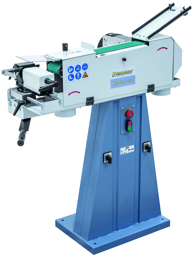 KBR 75x1500 Båndsliper med avsug 400 V Bernardo 