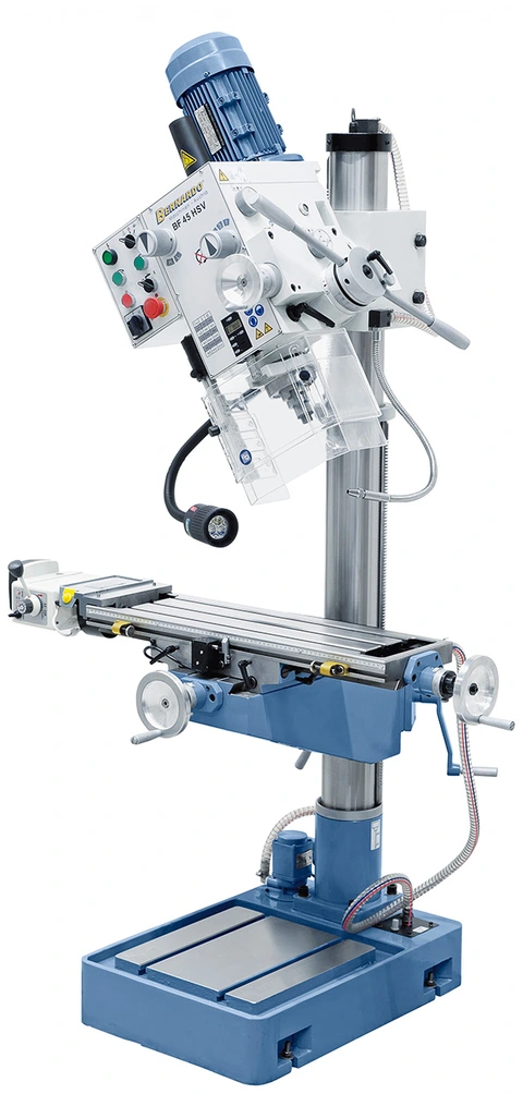 BF 45 HSV Bor / fresemaskin 400 V Inkl. kraftmating for x-akse, Bernardo 