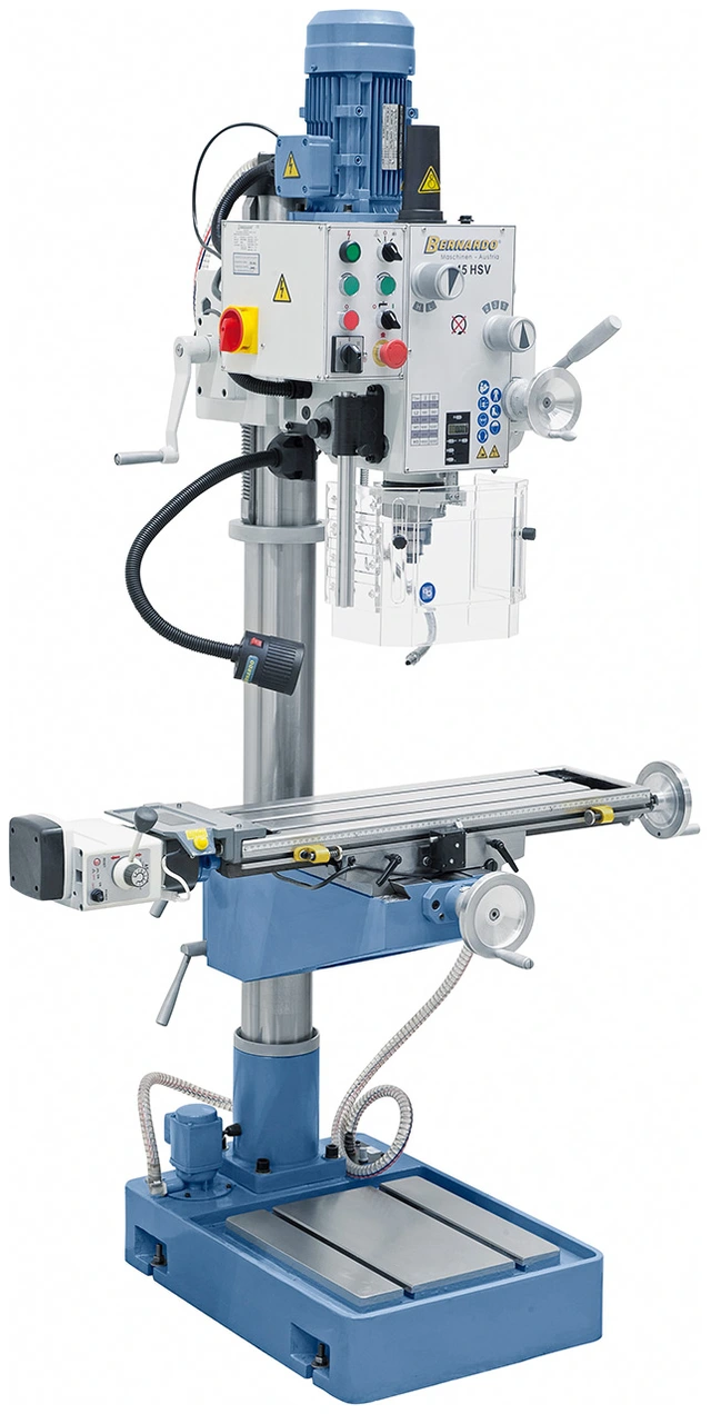 BF 45 HSV Bor / fresemaskin 400 V Inkl. kraftmating for x-akse, Bernardo 