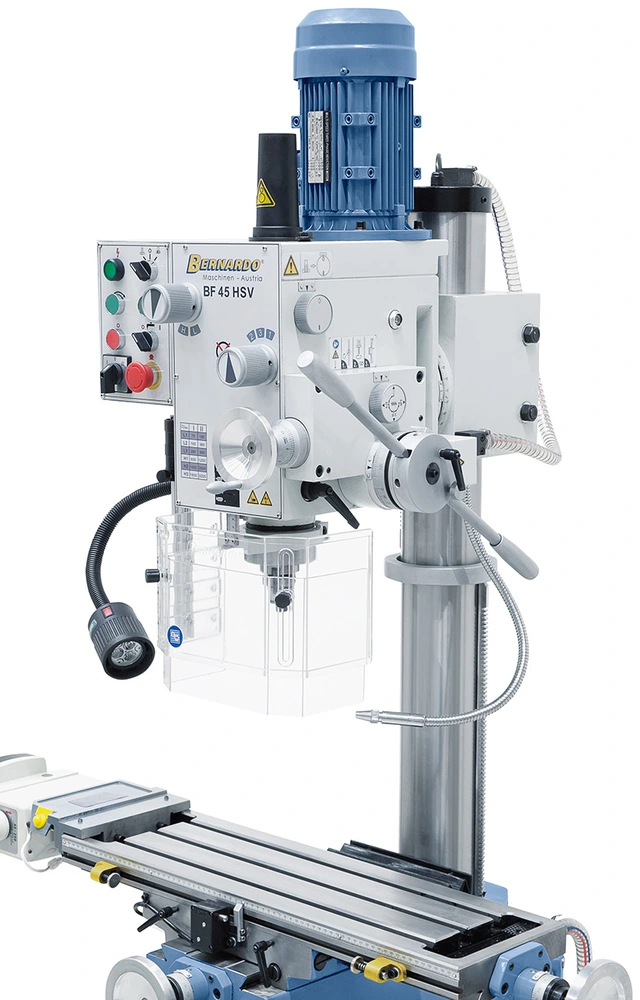 BF 45 HSV Bor / fresemaskin 400 V Inkl. kraftmating for x-akse, Bernardo 