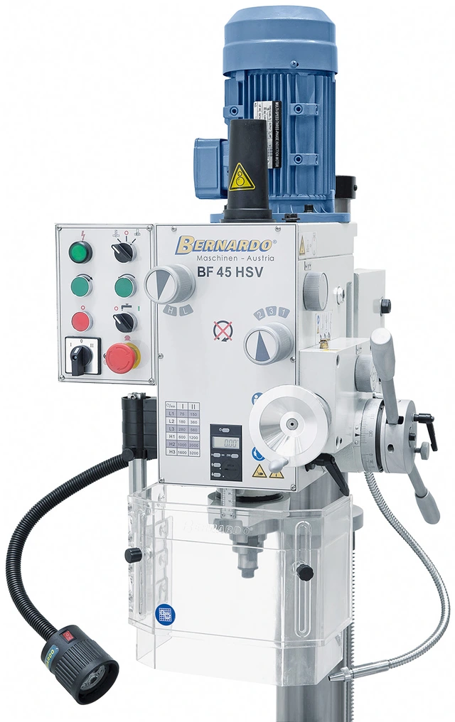 BF 45 HSV Bor / fresemaskin 400 V Inkl. kraftmating for x-akse, Bernardo 