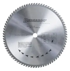 Sagblad aluminium 355x2,4x25,4 mm, 80T Karbid, Bernardo
