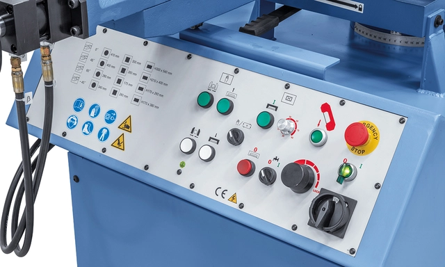 MBS 600 DGA-V 3x400V Dobbel gjærbåndsag Semiautomatisk, Bernardo 