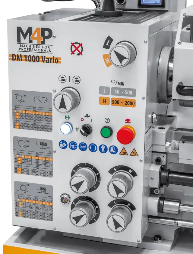 Dreiebenk DM 1000 Vario M4P 