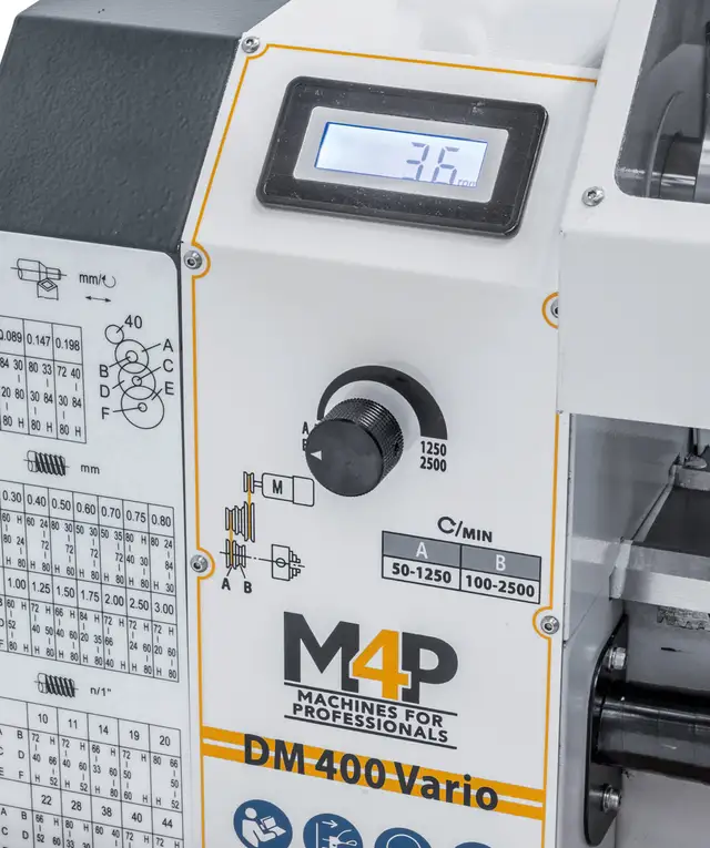 Dreiebenk DM 400 V M4P 