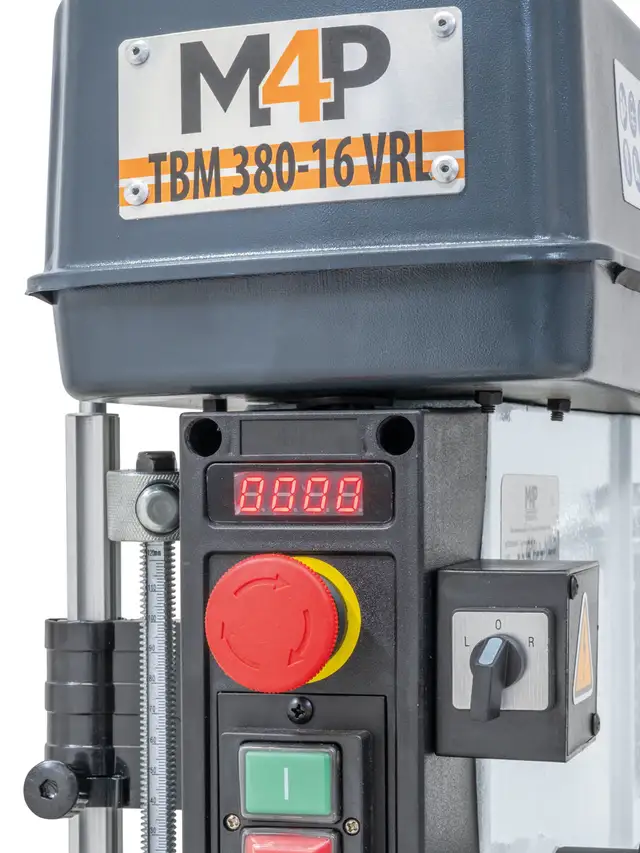 Boremaskin benkmodell TBM 380 - 16 VRL / M4P 