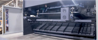 Pneumatisk platestøtte U-type