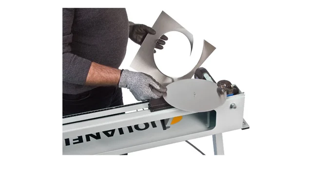 DC1000 Kutteapparat runde deler Radius 45-500 mm, Jouanel 
