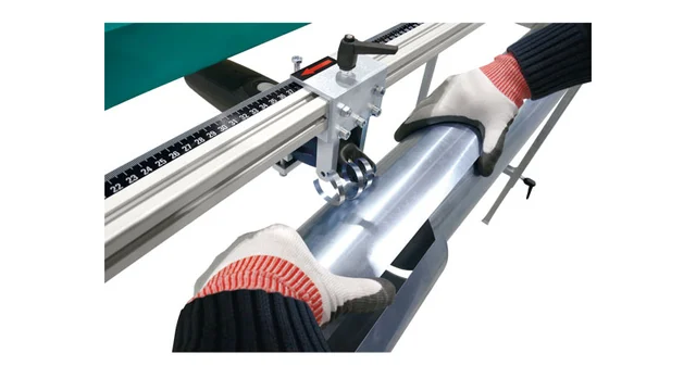 DT1000B Rørkutter 1020 mm Med batteridrevet platesaks, Jouanel 