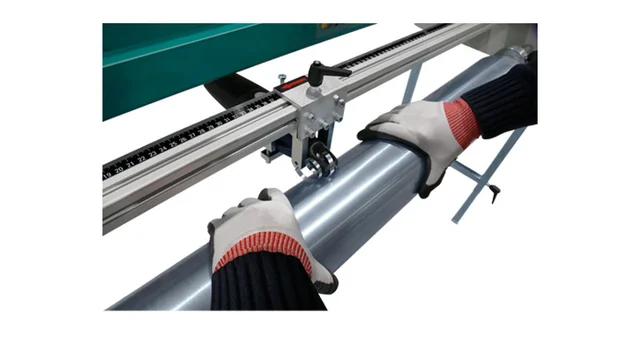 DT1000B Rørkutter 1020 mm Med batteridrevet platesaks, Jouanel 