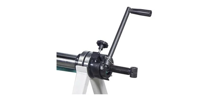 DVS1250 Manuell decoiler 1250 x 1000 kg Med nav, på hjul, Jouanel 