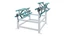 DVS1000D Dobbel decoiler 1000 x 1200 kg Med nav, på sokkel, Jouanel