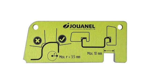 SRLT2 Falselukker dobbeltfals for drill 1. og 2. fals samtidig, Jouanel 