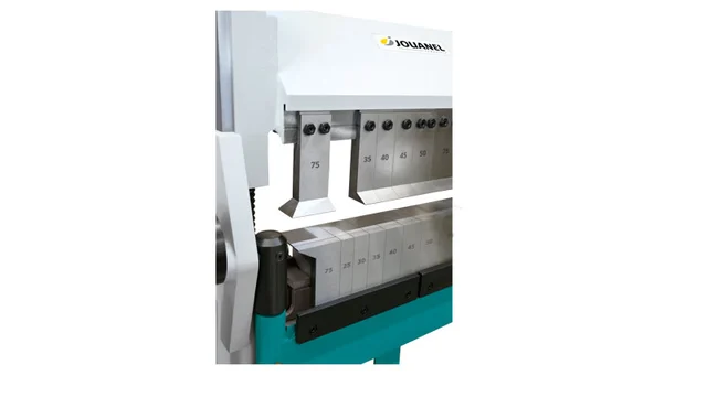 HS33 1270 x 1,5 mm Manuell plateknekke Segmentert, Jouanel 