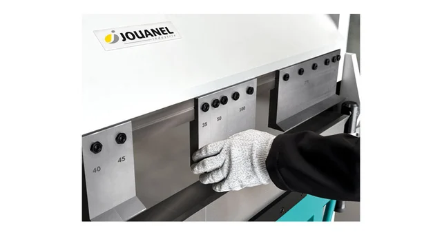 HS23 1020 x 2 mm Manuell plateknekke Segmentert, Jouanel 