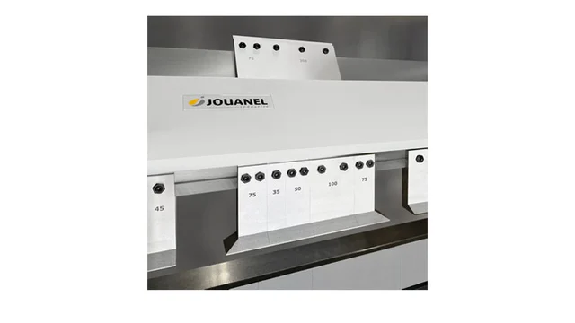 HS23 1020 x 2 mm Manuell plateknekke Segmentert, Jouanel 