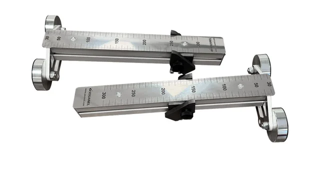 Magnetiske frontanslag 300 mm linjal Sett med 2, PCL/PCX/PZX/PVX, Jouanel 