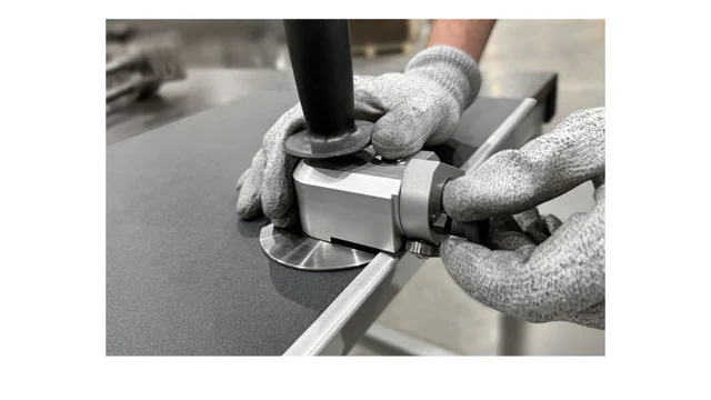 Kantopptager/falselukker 40 mm Skive 90–180°, 8–40 mm, Jouanel 