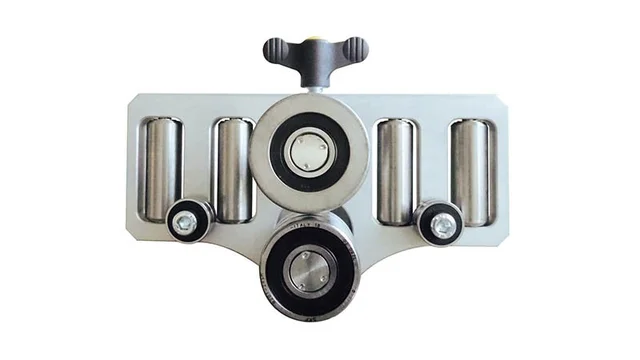 Kantopptager/falselukker 100 mm Enkelt hode, 4 ruller, 100 mm, Jouanel 