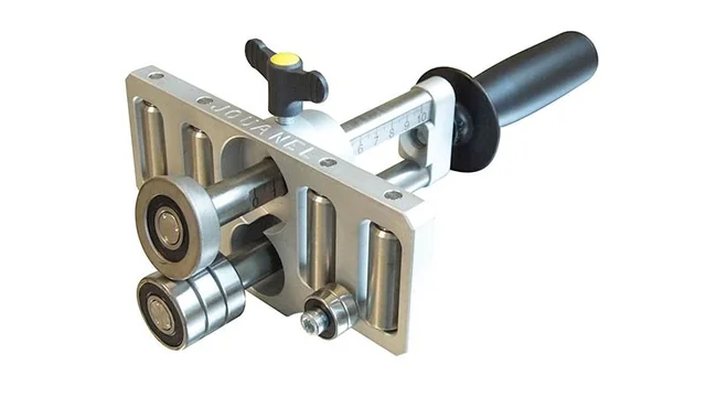 Kantopptager/falselukker 100 mm Enkelt hode, 4 ruller, 100 mm, Jouanel 