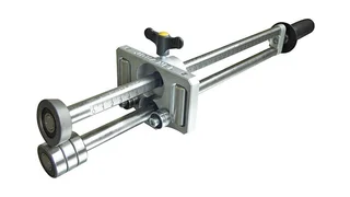Kantopptager/falselukker 350 mm Enkelt hode, 2 ruller, 350 mm, Jouanel