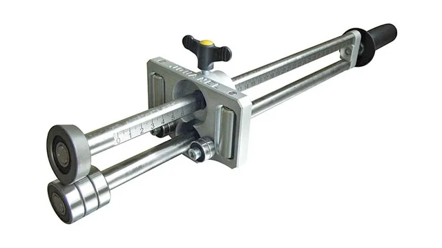 Kantopptager/falselukker 350 mm Enkelt hode, 2 ruller, 350 mm, Jouanel 