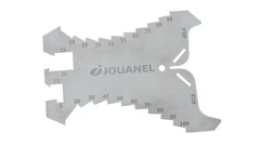 Rissemål rustfritt, 90° brettekant Gradering 5 mm, Jouanel