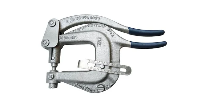 Håndstanse Roper Whitney nr. XX 7 stanser Ø3,97–13,5 mm, Jouanel 