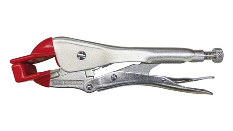 Låsetang flat 100 mm, PVC-kjever For dobbeltfalsplater, Jouanel
