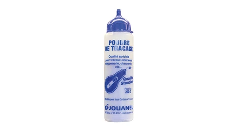Krittpulver blått 200 g, standard Flaske, Jouanel