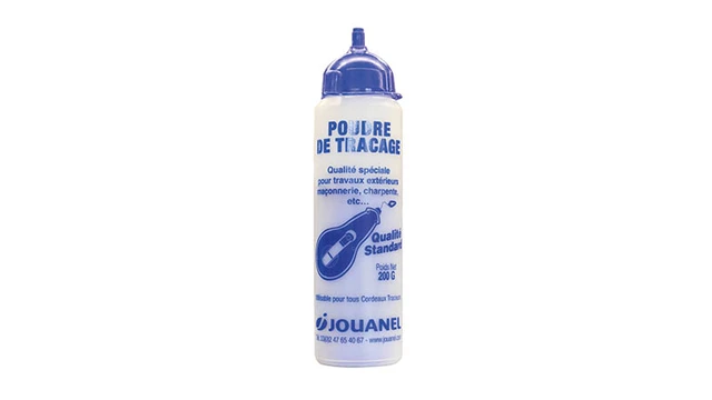 Krittpulver blått 200 g, standard Flaske, Jouanel 