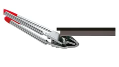 Dryppkantbøyer dobbeltledd, 570 mm For takfot på dobbeltfalstak, Jouanel