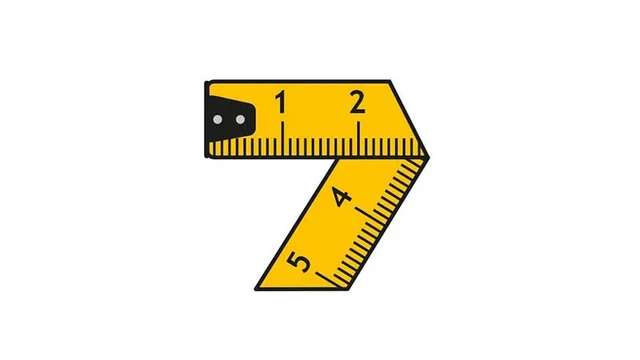 Målebånd 5 m x 25 mm, autolås ABS-hus, Jouanel 