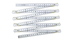 Tommestokk aluminium 2 m, metallfinish Klasse III, Jouanel