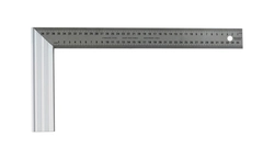 Vinkel aluminium 400 mm Rustfri gradert linjal, 45/90°, Jouanel