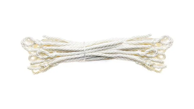 Tau polypropylen Ø 11 mm x 4 m, 10 stk For håndtering av småverktøy, Jouanel 