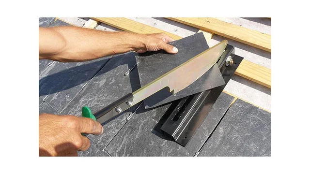 Skifergiljotin, kuttlengde 220 mm Maks 7 mm naturskifer, Jouanel 