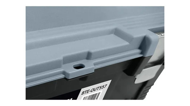 Verktøykasse låsbar 557 mm Polypropylen, 557x283x245 mm, Jouanel 