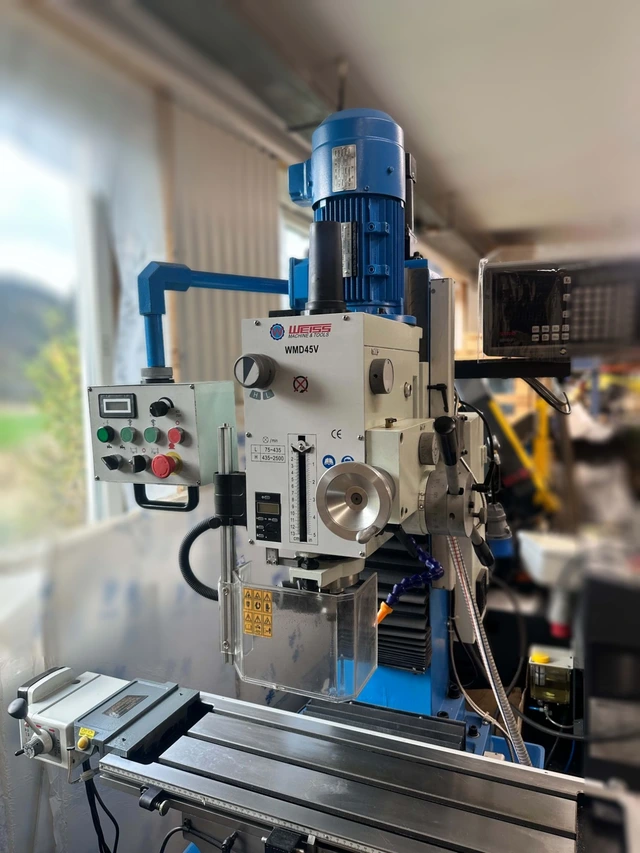 WMD45V bore og fresemaskin - 230v WEISS WEISS 