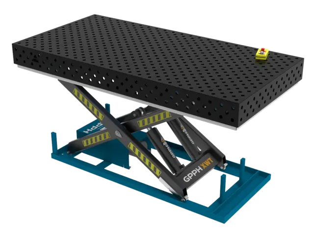 GPPH XWT EXPERT 2400x1200 hevbart bord Ø28 diagonal | LTS Maskin