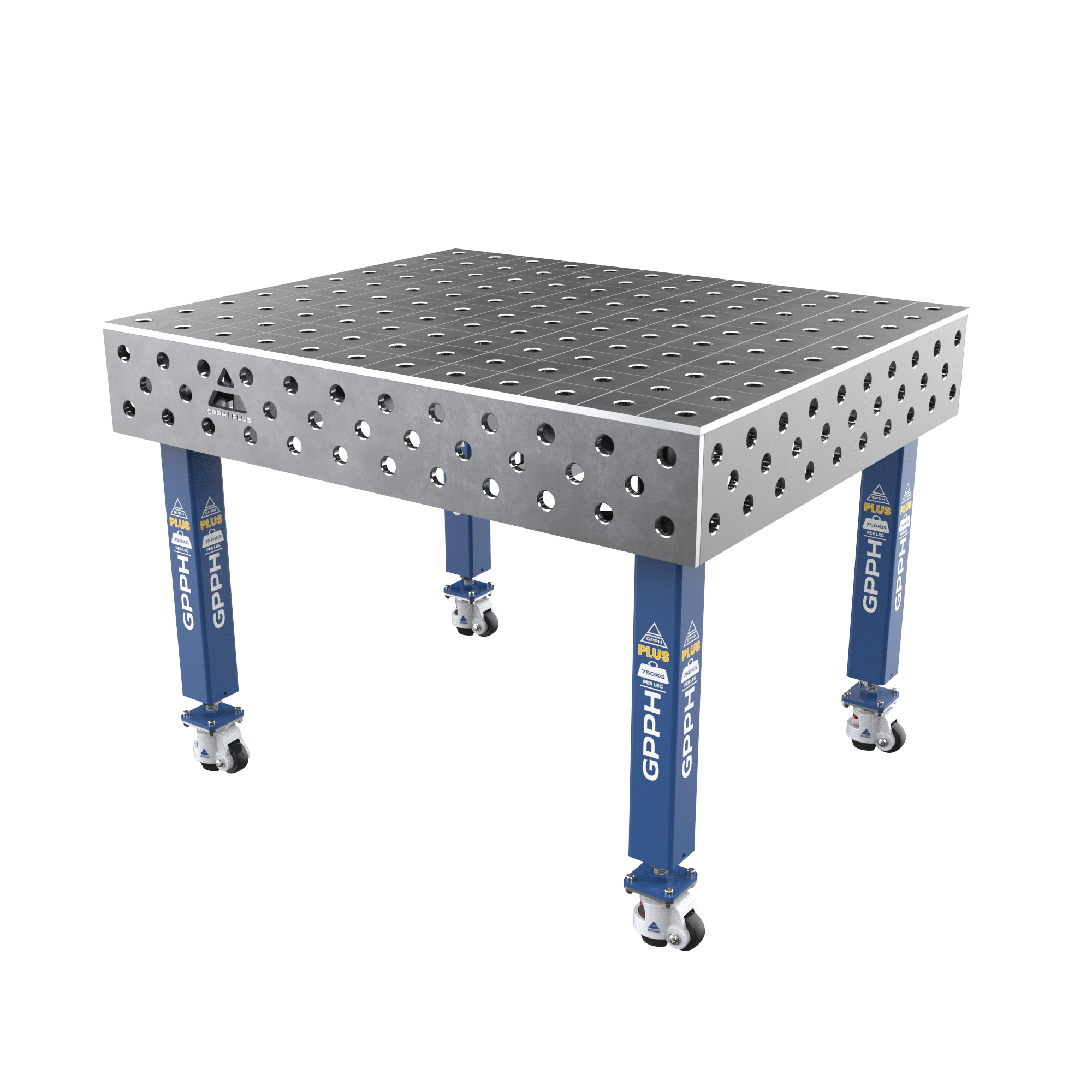 GPPH PLUS 1200x1000 mm Ø28 mm 100x100 På hjul