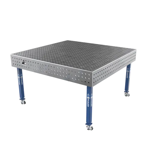 GPPH ECO 1500x1480 sveisebord på hjul Ø16 50x50 | LTS Maskin