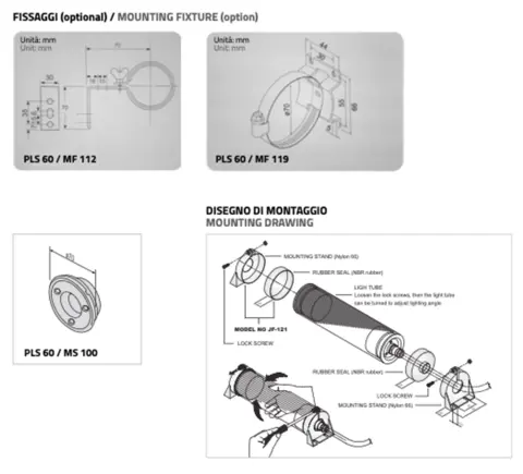 MF-112 Festering til PLS 60/61 Tecno Pi&#249;