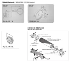 MS-100 Reservedelsgruppe til PLS 60/61 For festering MF-serien, Tecno Pi&#249;