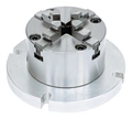 4-bakkechuck 80 mm, 125 mm frontplate Bernardo